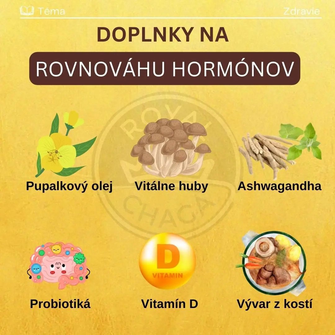 Doplnky na hormonálnu rovnováhu 